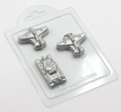 Изображение Форма пластиковая Военная техника мини